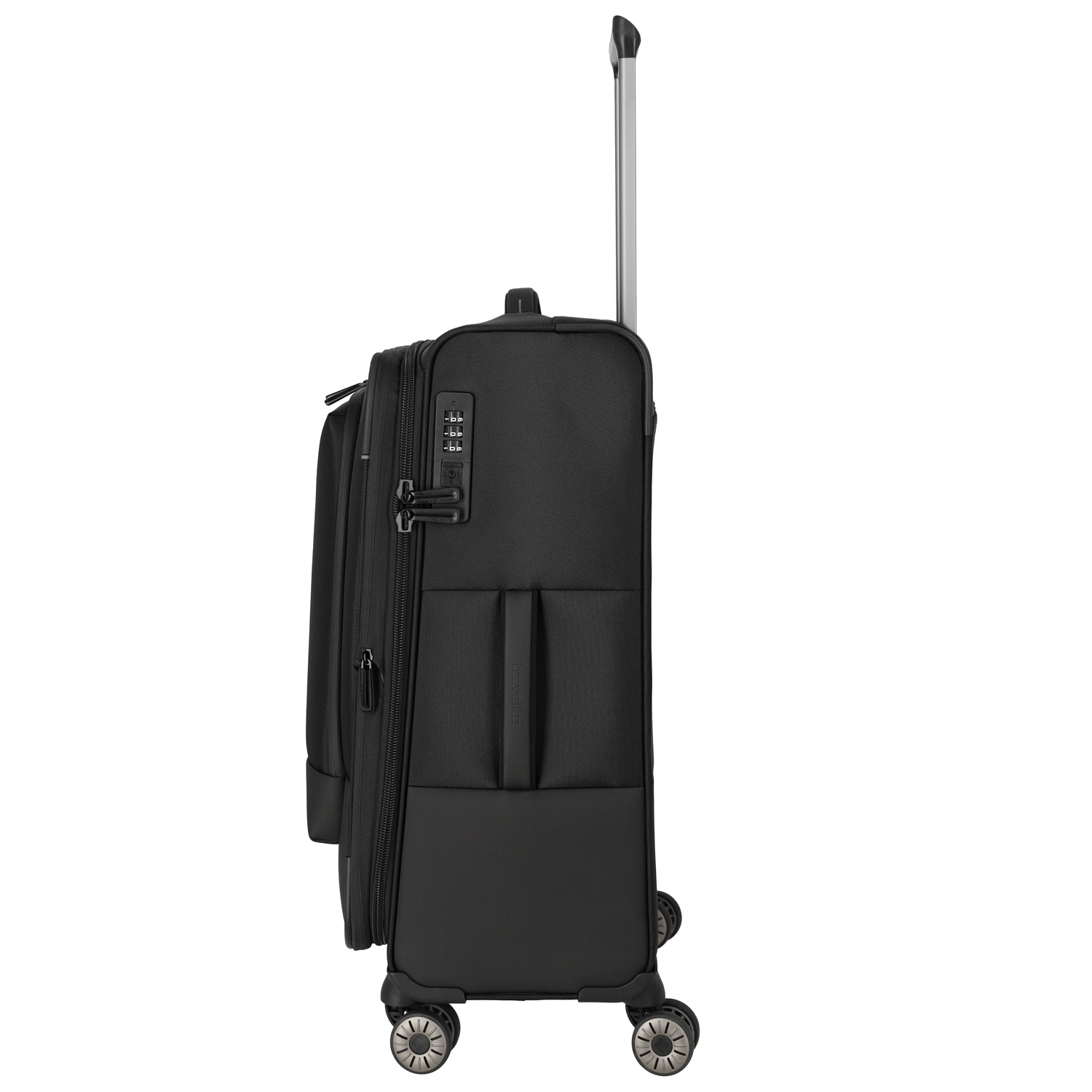 Travelite 4-Rad Trolley M Crosslite 5.0 schwarz