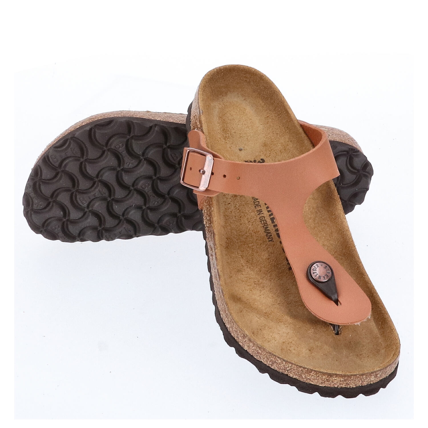 Birkenstock Sandalen Größe 36 Gizeh BS Ginger Brown   Abbildung 1