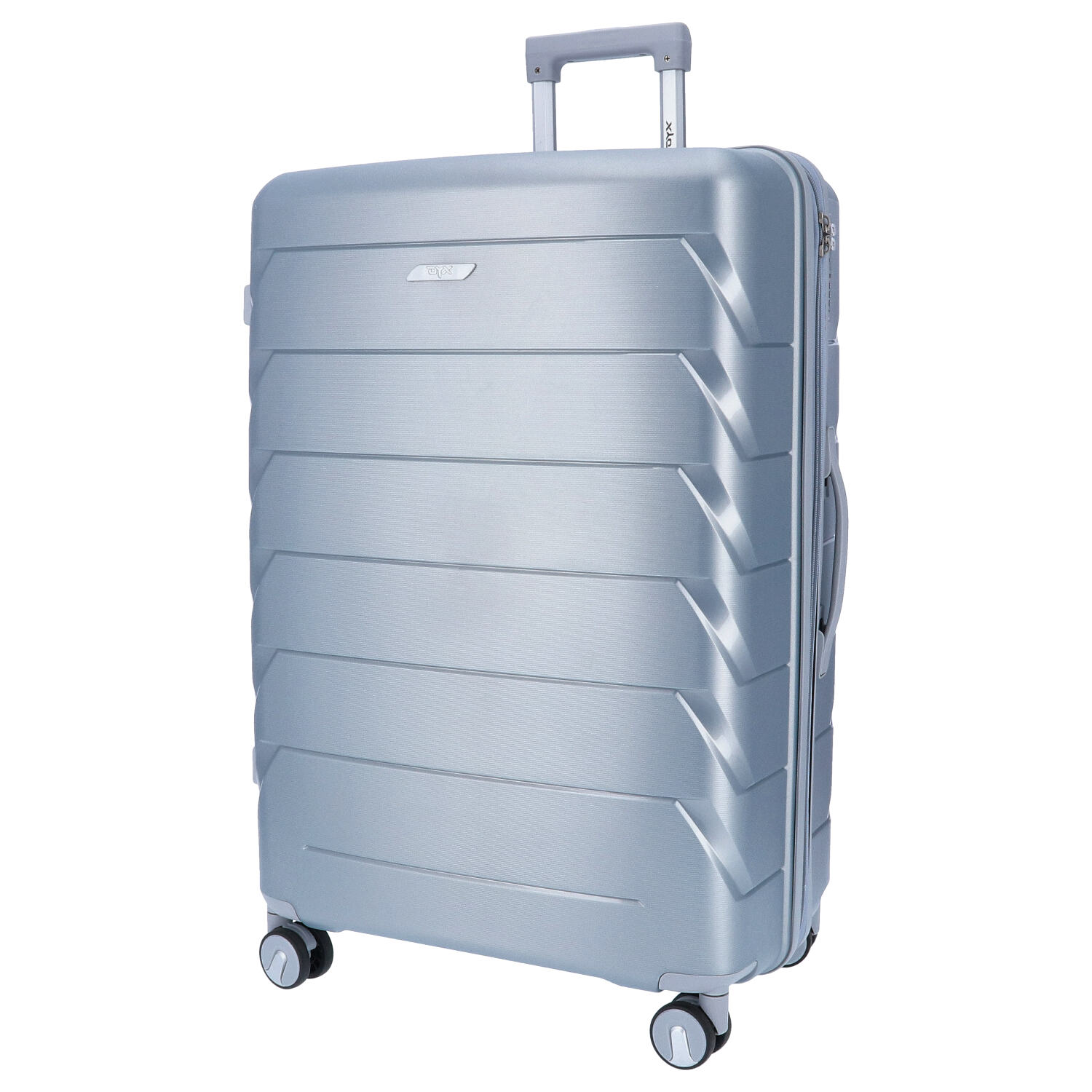 DYX 4 Rollen Trolley 3er Set S/M/L Washington silber Abbildung 4