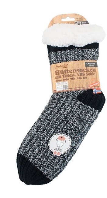 Antonio Hüttensocken Größe 35-42  schwarz Abbildung 1