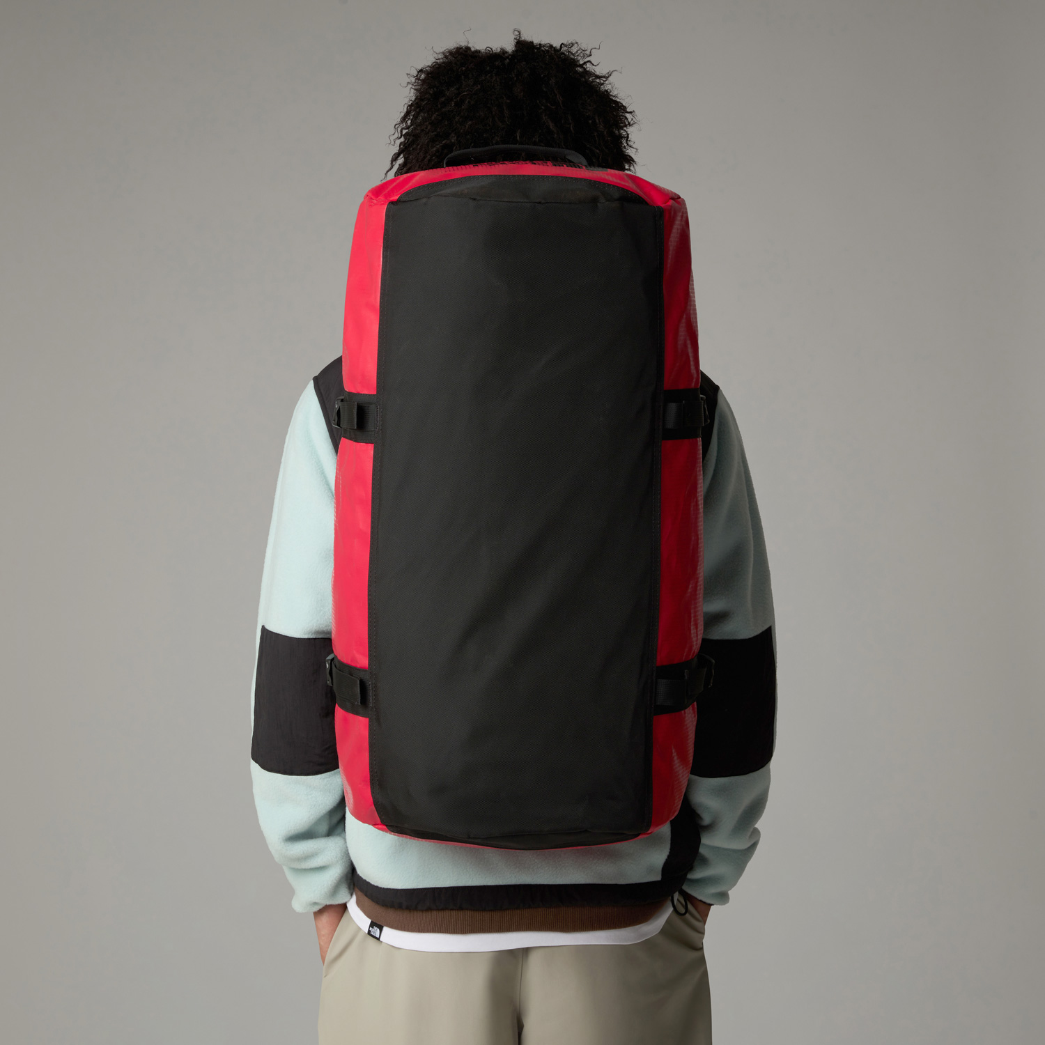 The North Face Reisetasche/Rucksack Base Camp Duffel M TNF Red-TNF Black