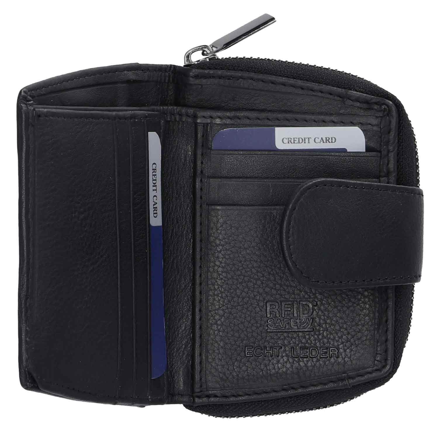 The Skandinavian Brand Damen Börse Cow Nappa  schwarz Abbildung 4 The Skandinavian Brand Damen Börse Cow Nappa  schwarz Abbildung 4