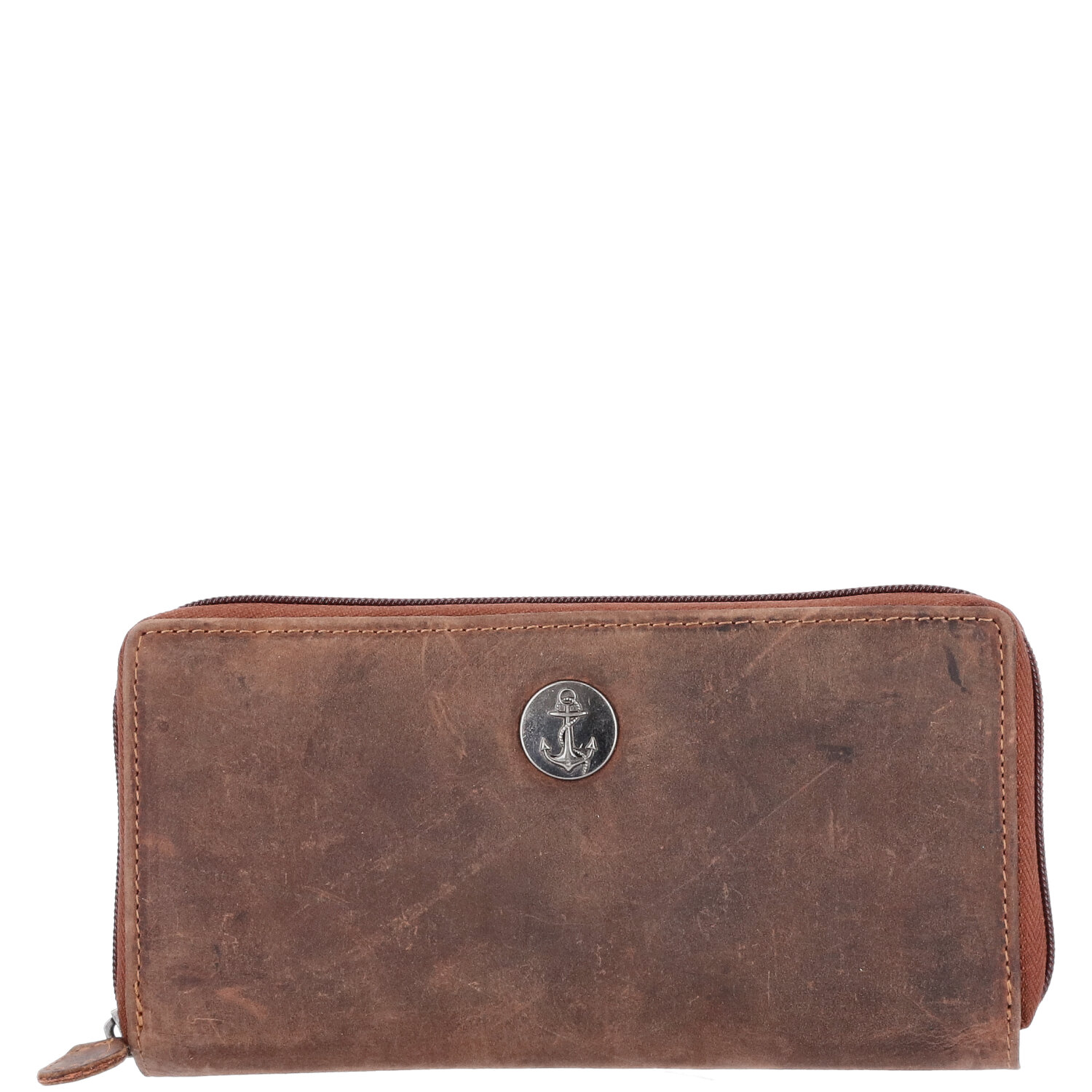 The Skandinavian Brand Damen Leder Geldbörse Maritime braun Abbildung 2