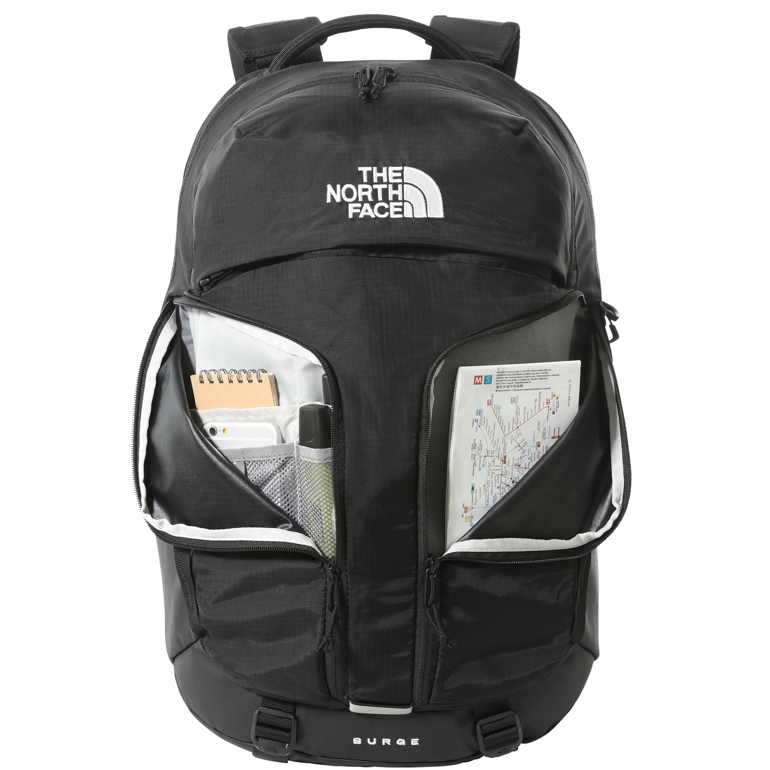 The North Face Freizeit-/Laptop Rucksack Surge TNF Black