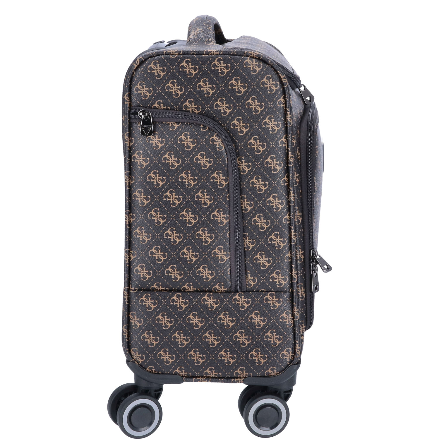 GUESS 4-Rad Trolley Wheeled Underseater Divvy Brown