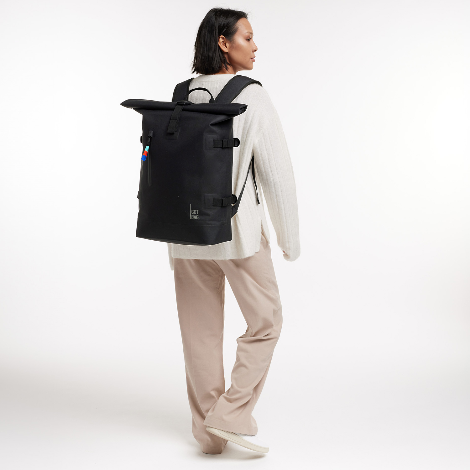 Got Bag Rucksack Rolltop 2.0 Black