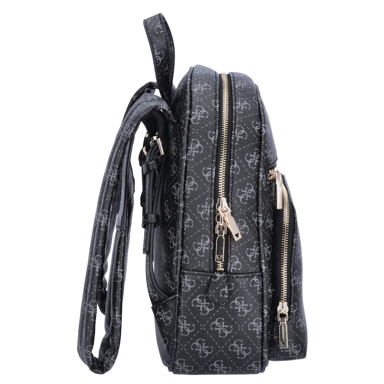 GUESS Damen Rucksack Power Play Dark Black