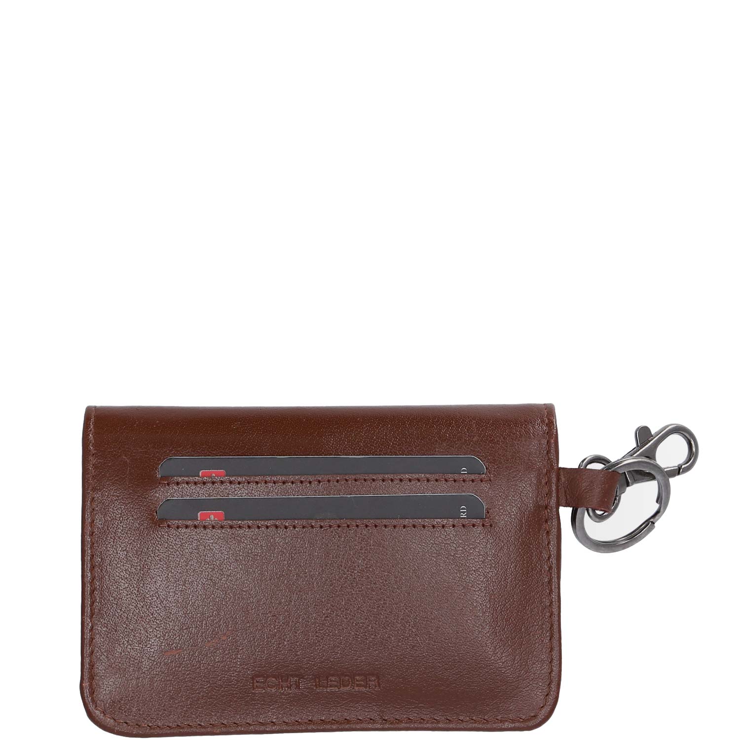 TheTrueC Leder Schlüssel Etui - Cognac Abbildung 2