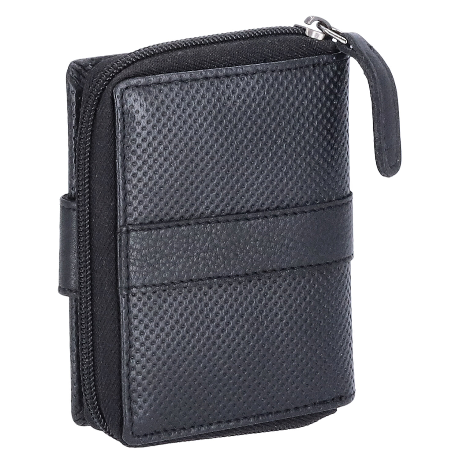 The Skandinavian Brand Damen Leder Geldbörse klein  Black Abbildung 2