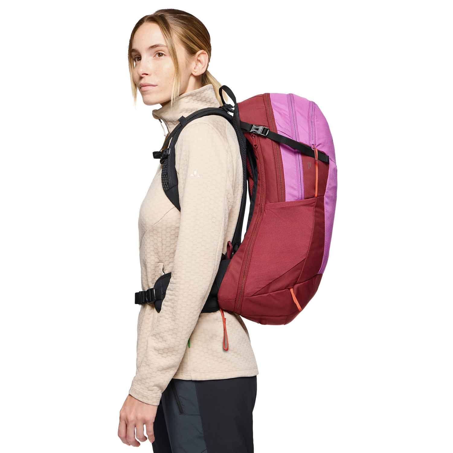 Vaude Wanderrucksack WoWizard 22+4 magenta Abbildung 3