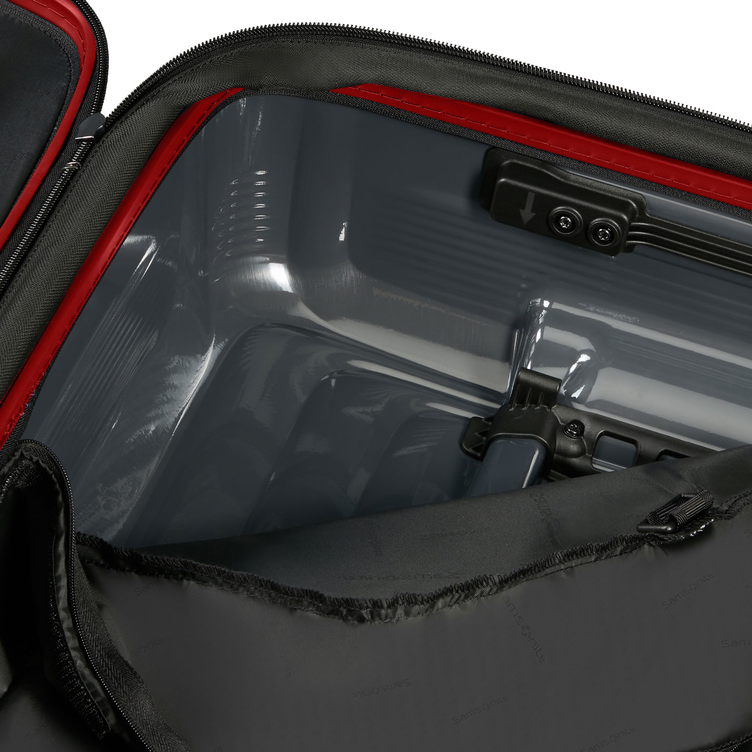 Samsonite 4-Rad Trolley 75cm erw. Nuon metallic red Abbildung 9