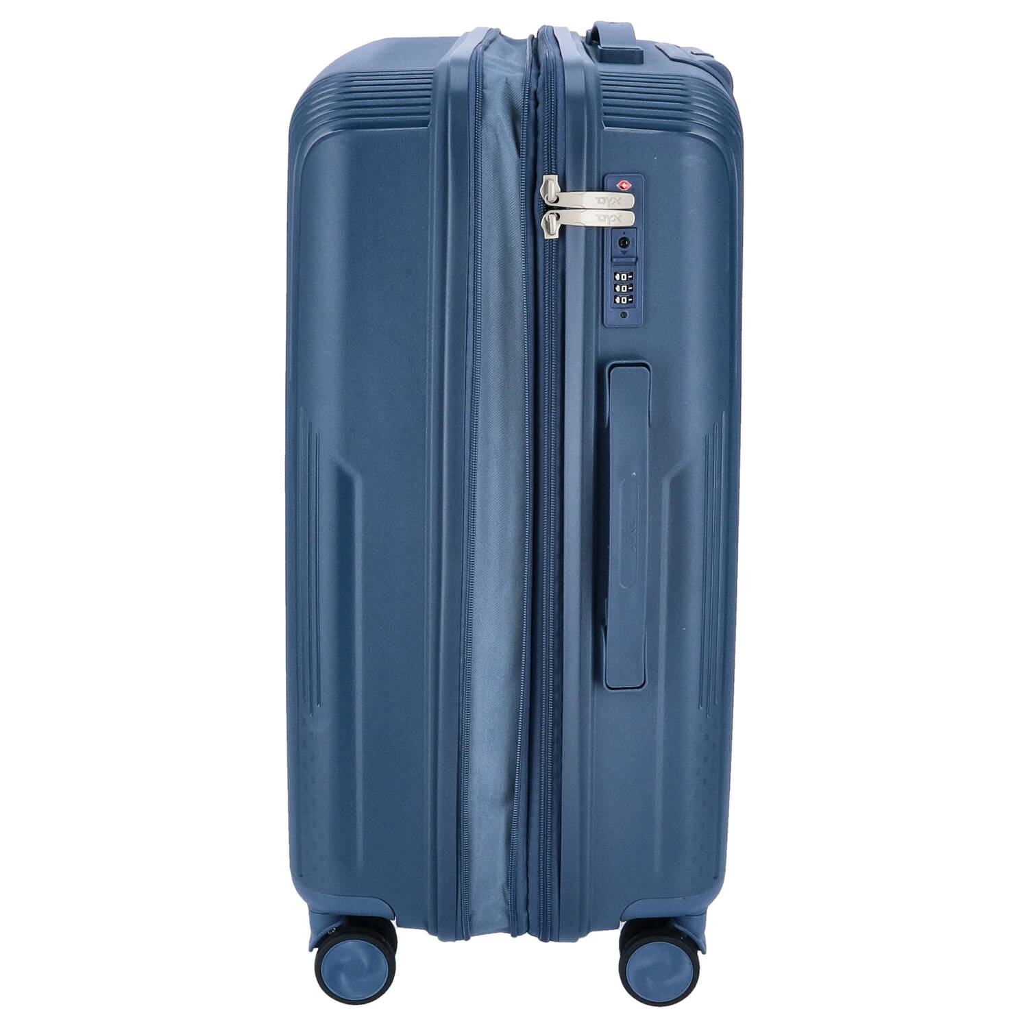 DYX 4 Rollen Koffer M 67 cm Palermo blau Abbildung 5