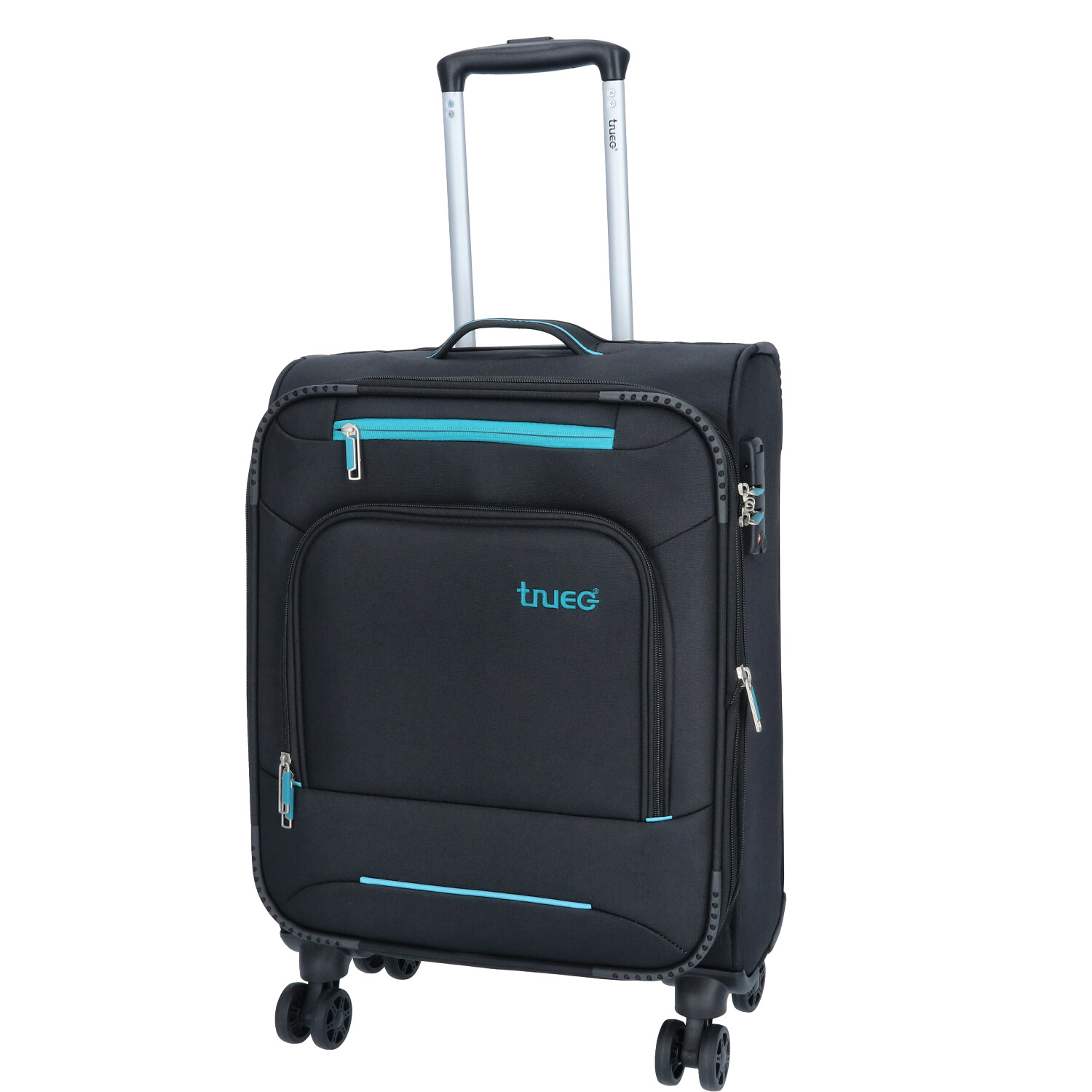 TheTrueC 4-Rad Trolley 55cm  Black-Blue Palma Black