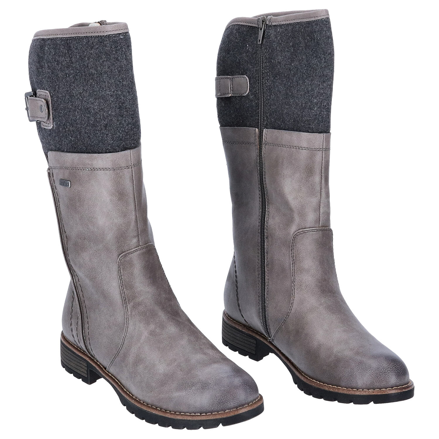 Jana Damenstiefel Größe 40 Stone 8-26600-21 231   Abbildung 1