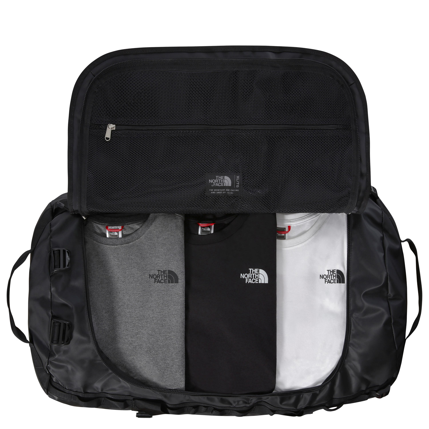 The North Face Reisetasche/Rucksack Base Camp Duffel XL TNF Black Abbildung 3