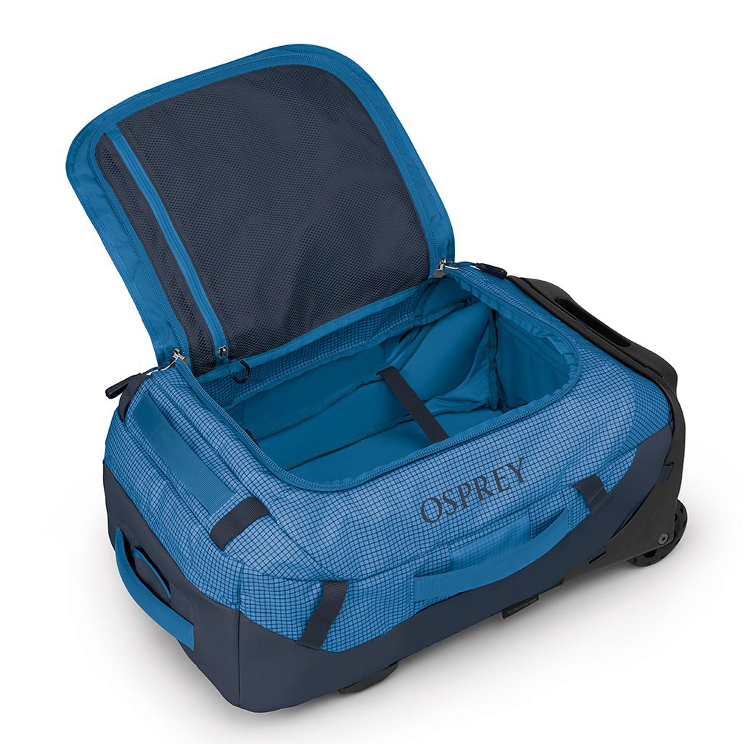 OSPREY Reisetasche mit Rollen Transporter Wheeled Duffel 40 blue flame Abbildung 3