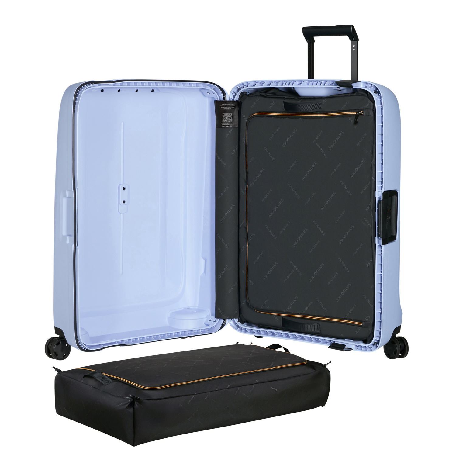 Samsonite Trolley mit 4 Rollen 69cm Essens lavender Abbildung 7