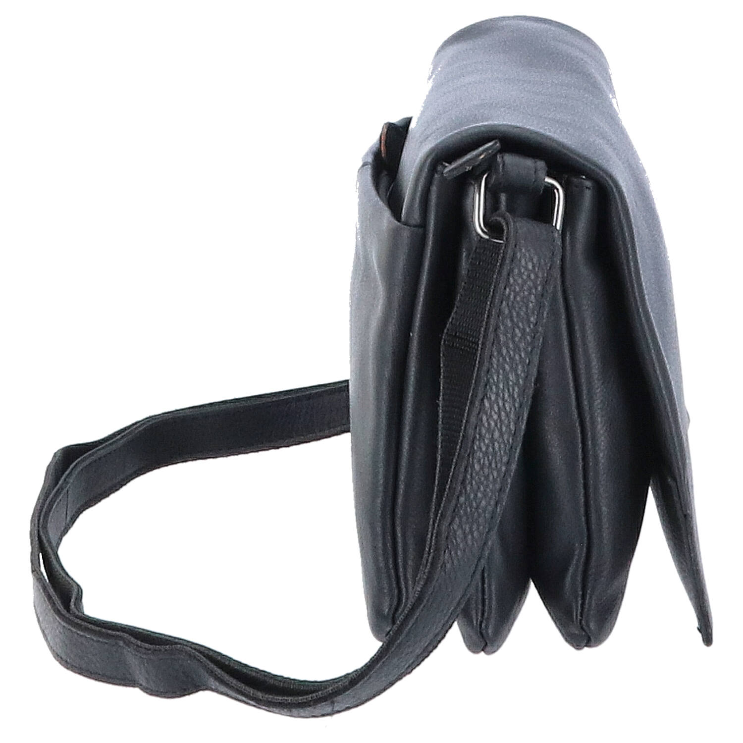 The Skandinavian Brand Leder Umhängetasche - Black Abbildung 3