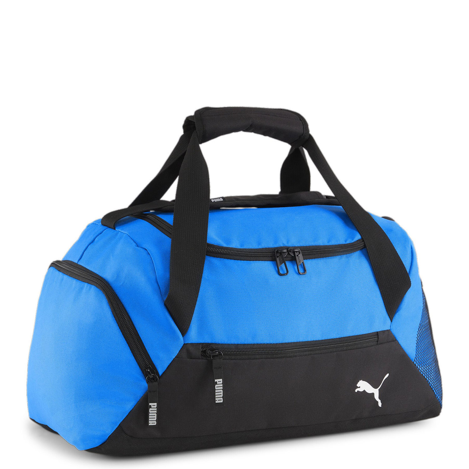 Puma Sporttasche S TeamGoal Teambag Electric Blue Lemonade-black