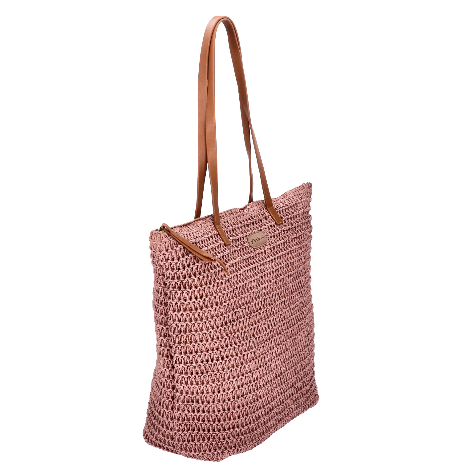 Antonio Damen Shopper BOHO Style rot