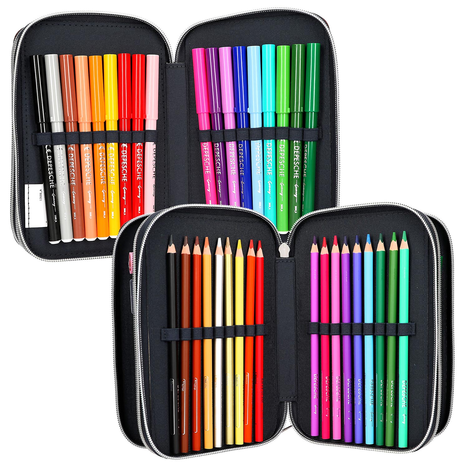 Depesche 3-Fach Federtasche Miss Melody LUXURY HORSE Abbildung 6