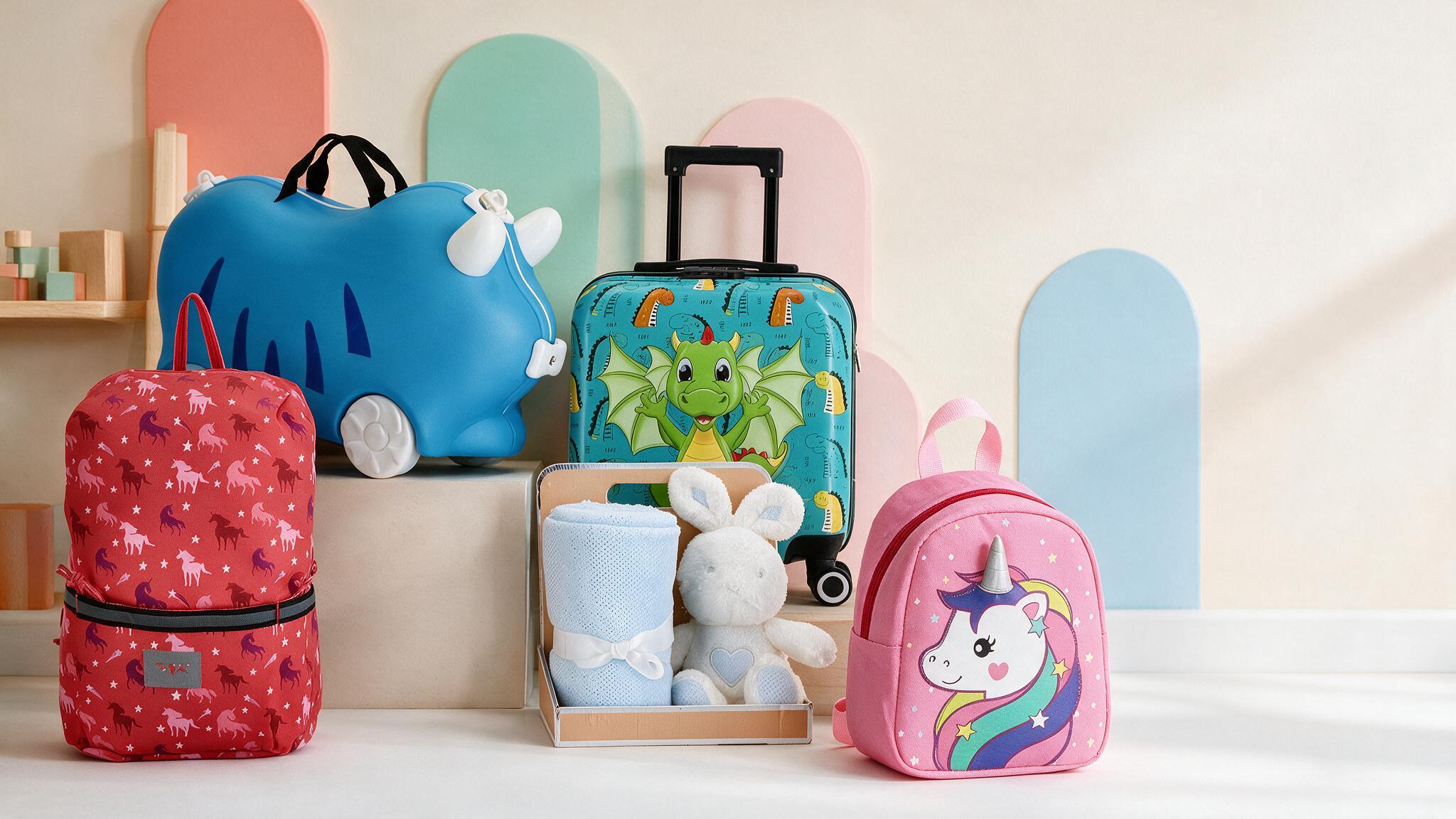 Taschen, Rucksäcke und Reisegepäck für Kinder