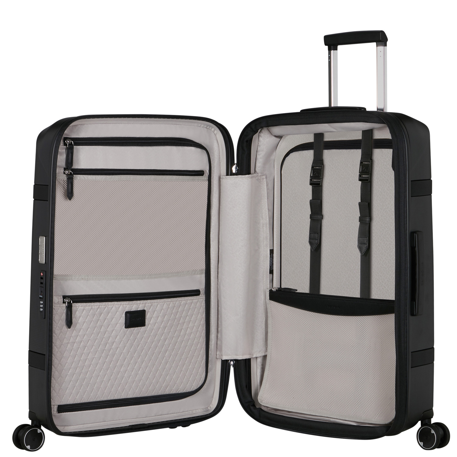 Samsonite 4-Rad Trolley 69/25 erweiterbar Image Black Abbildung 6