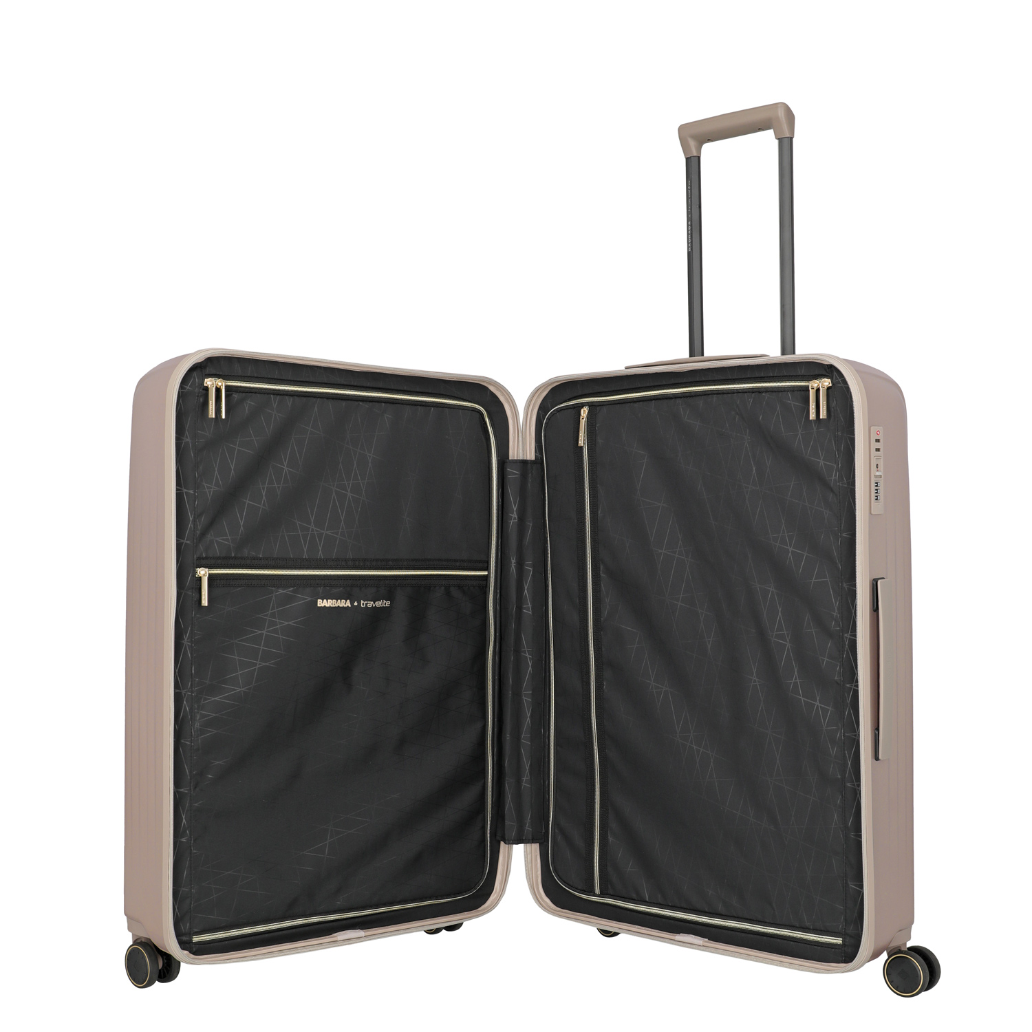 Travelite 4-Rad Trolley L Barbara NOVELTY satin nude Abbildung 5