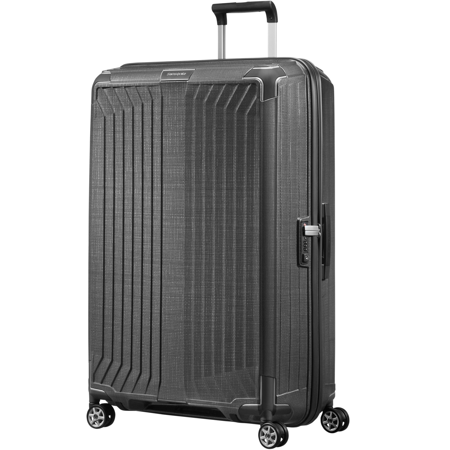 Samsonite Trolley mit 4 Rollen 81cm Lite-Box Eclipse Grey