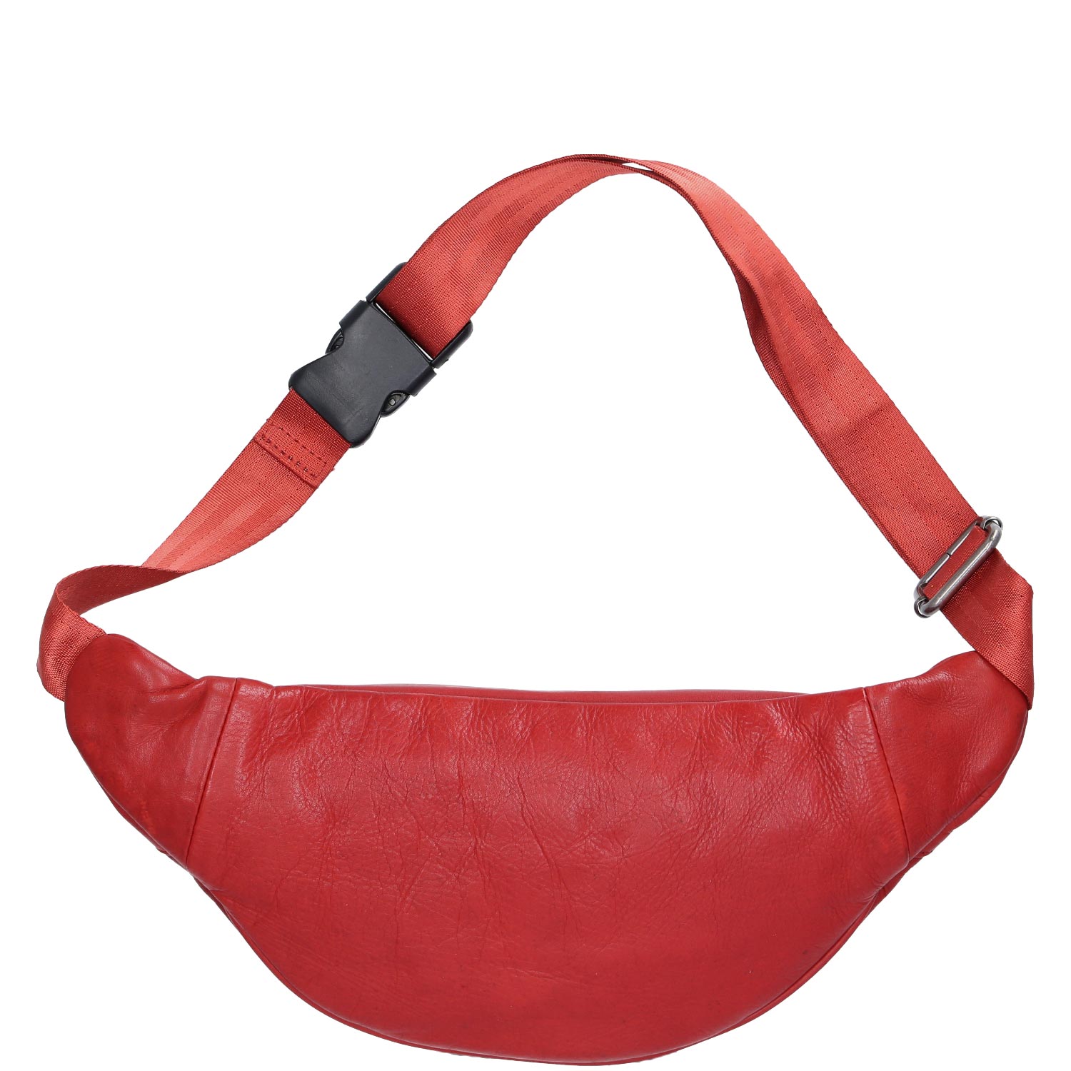 The Skandinavian Brand Hip Bag Washed Nappa  rot