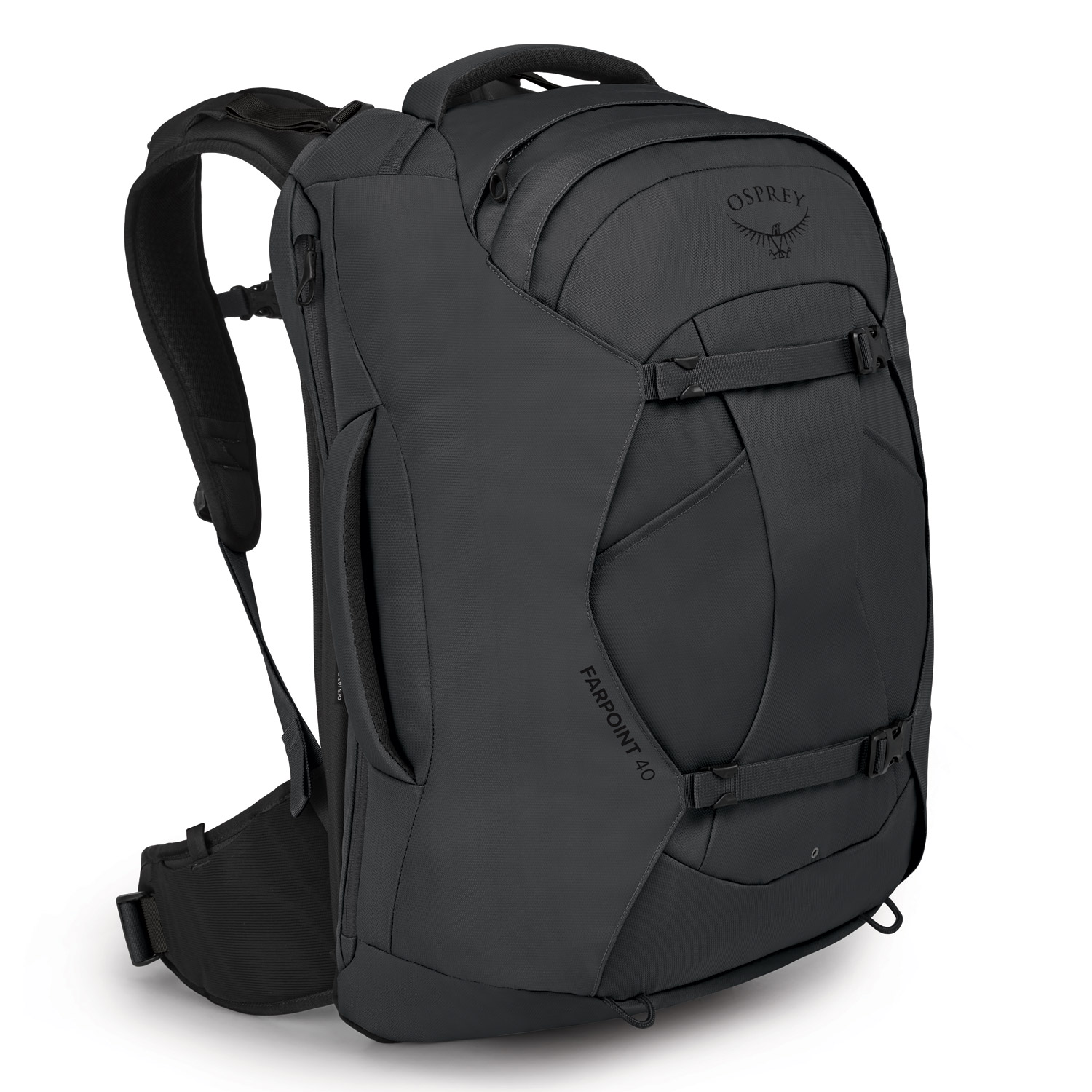 OSPREY Reise Rucksack Farpoint 40 Tunnel Vision Grey