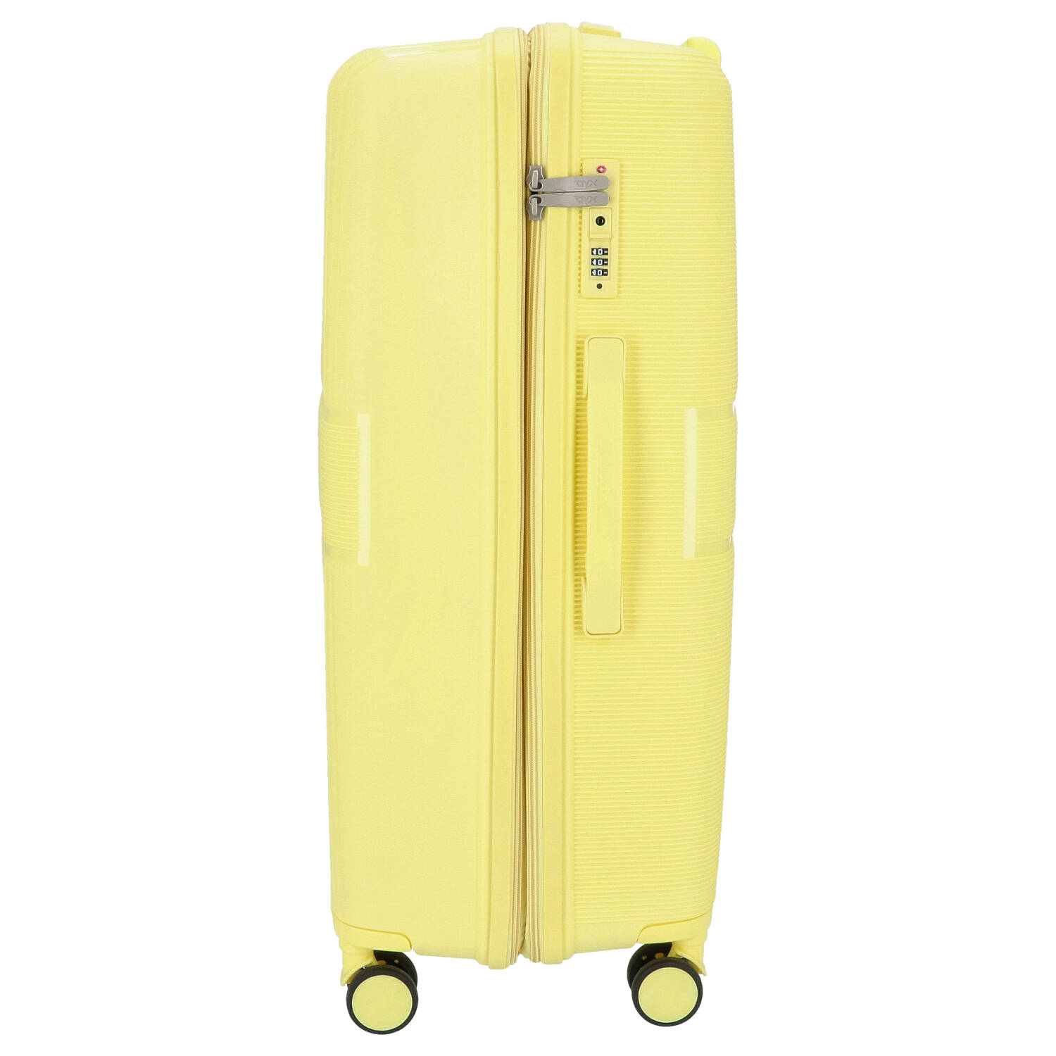 DYX 4 Rollen Koffer L 76 cm Rom gelb Abbildung 3