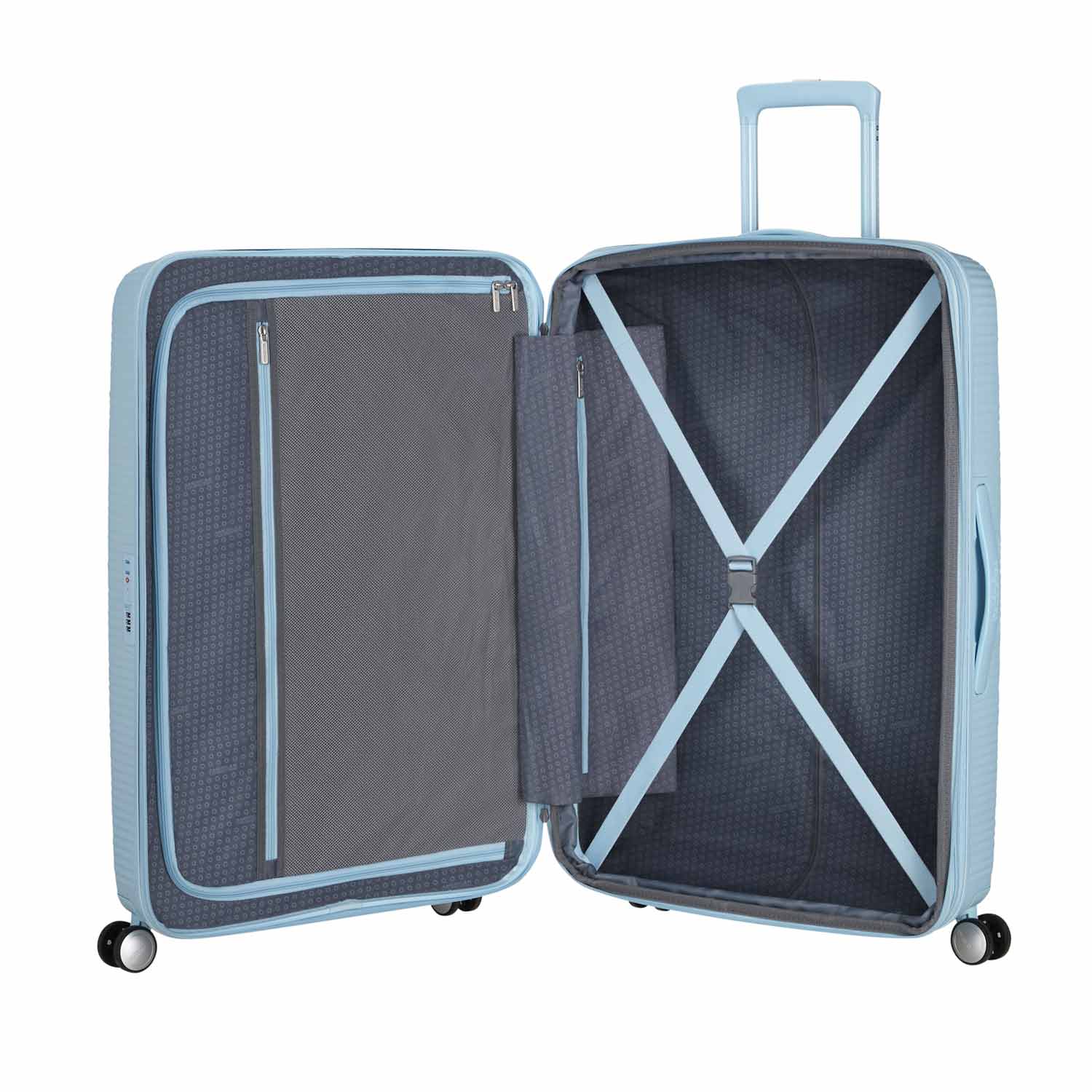 American Tourister SPINNER 77/28 TSA EXP Soundbox pastel blue Abbildung 4