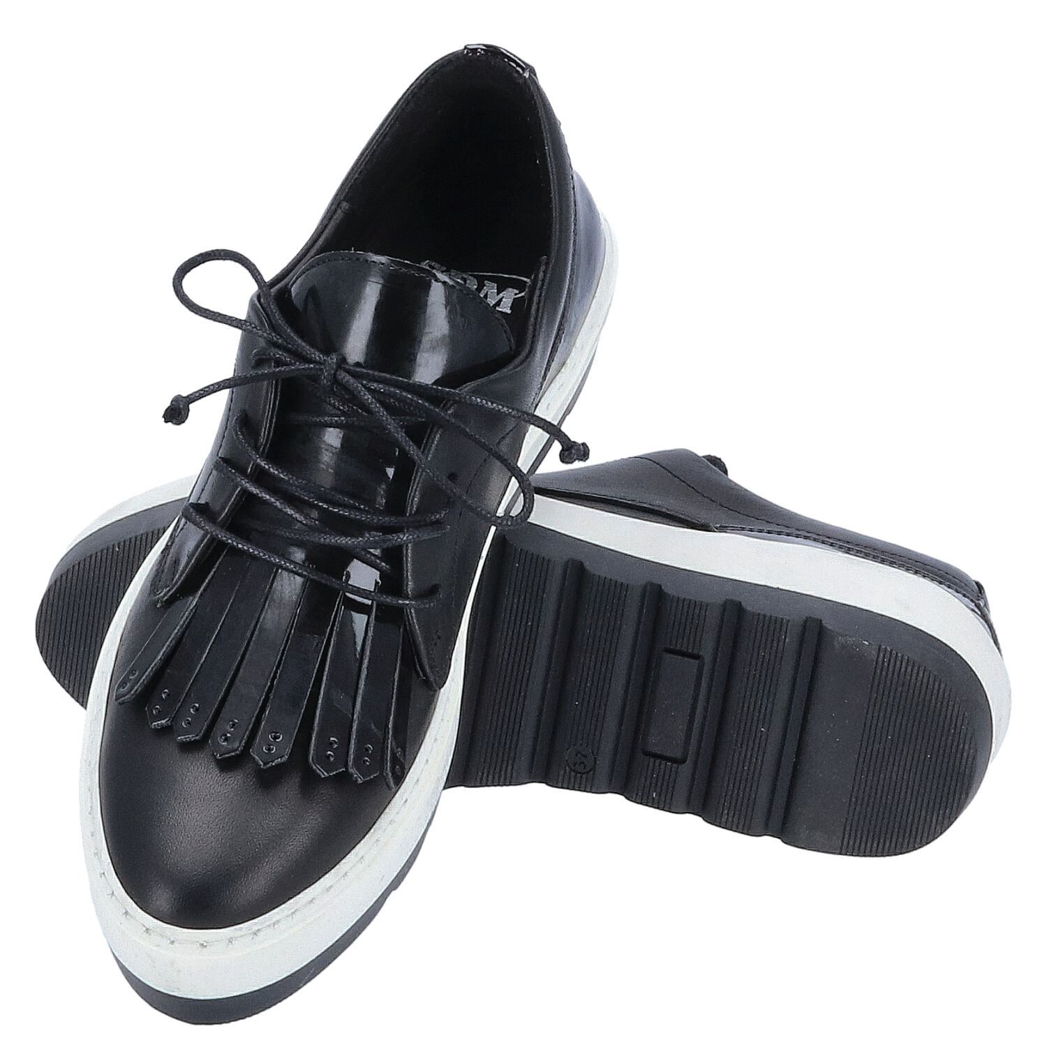 SPM Damenschuhe Manga Größe 37 black combi   Abbildung 1