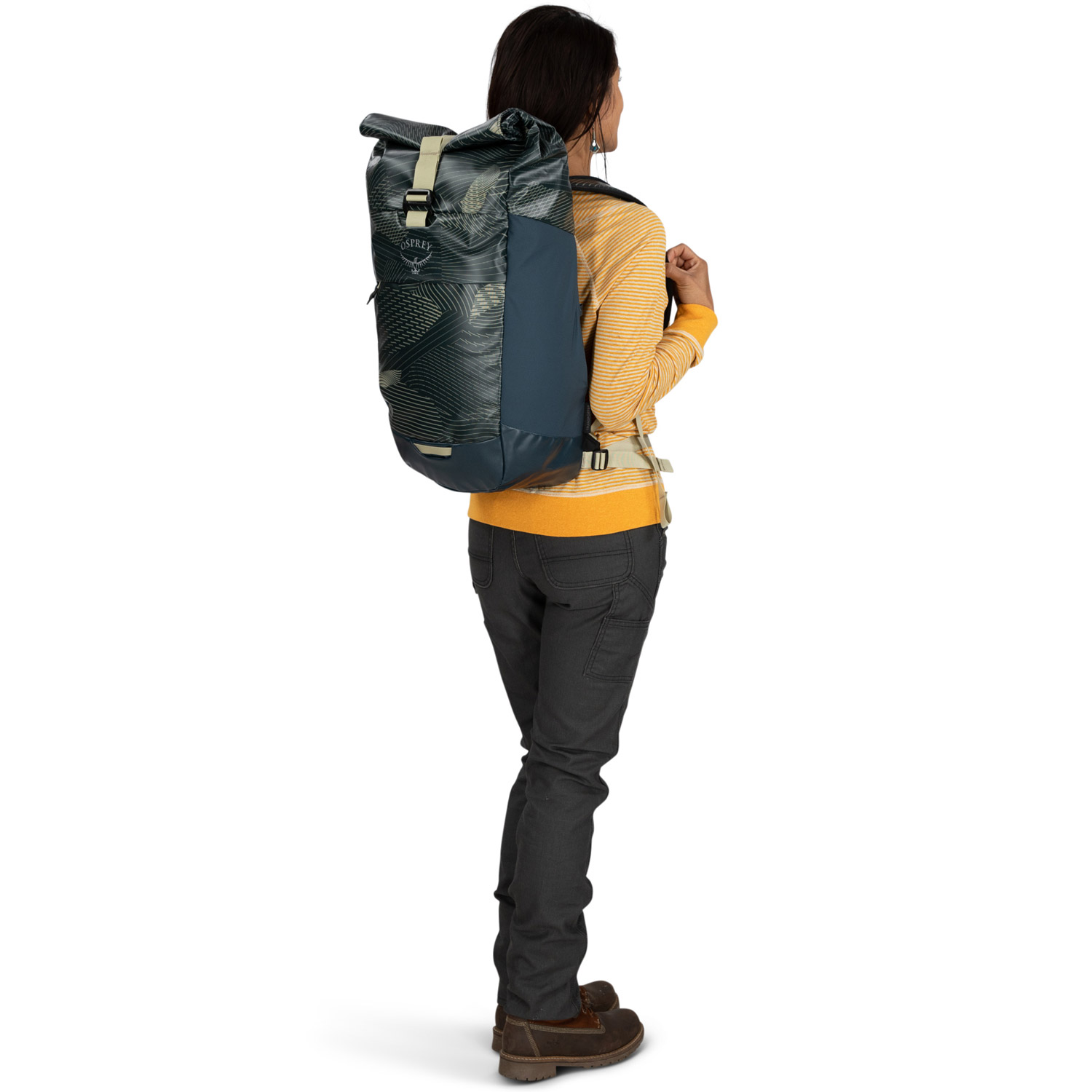OSPREY Rucksack Transporter Roll Top Venturi Blue Abbildung 6