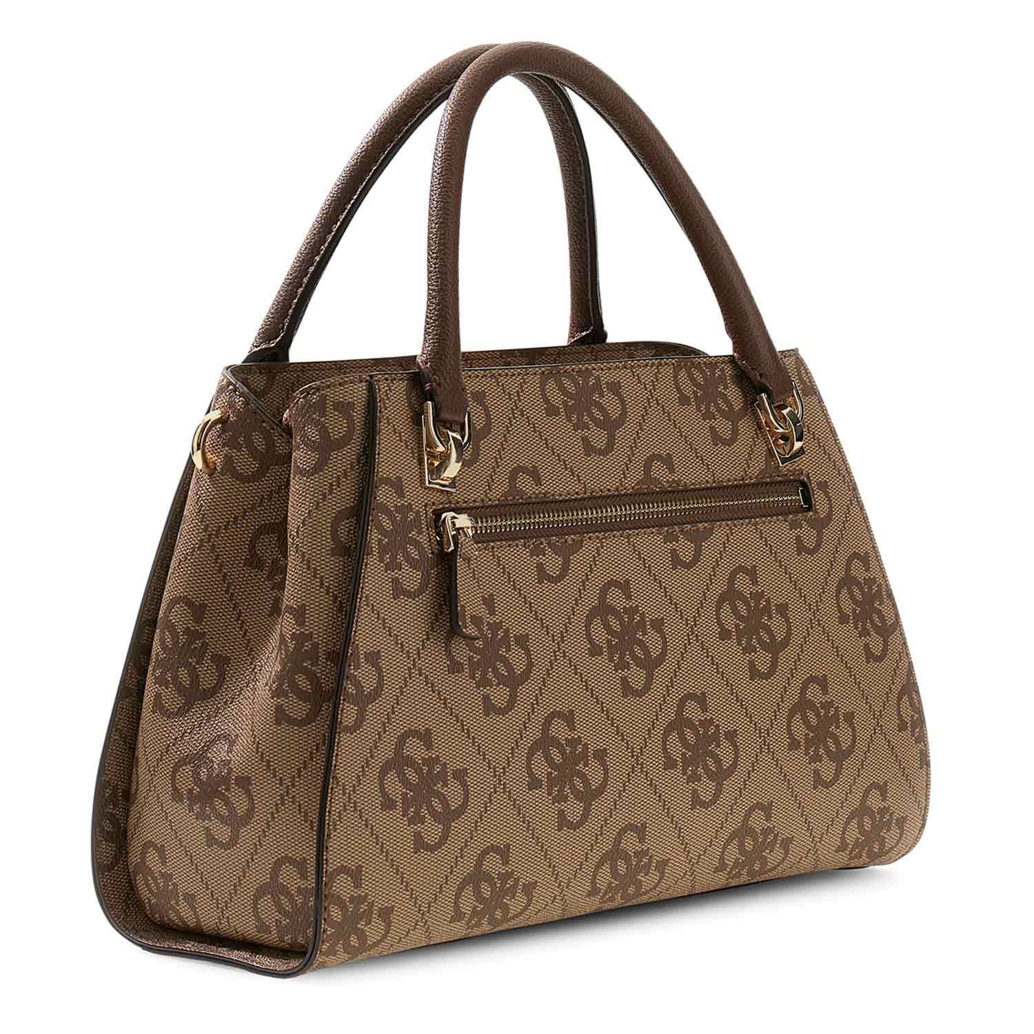 GUESS Handtasche Noelle II Latte Logo/Brown Abbildung 4