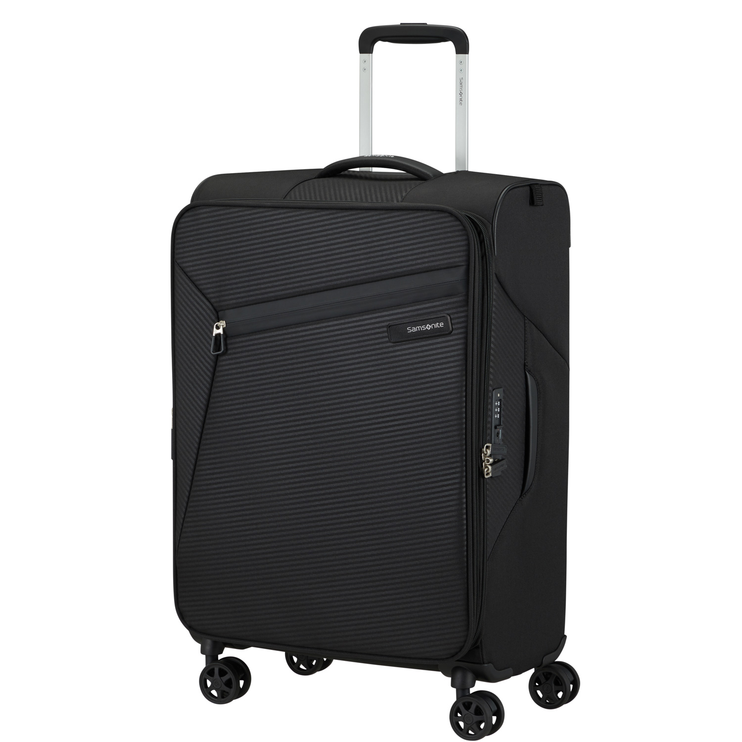 Samsonite 4-Rad Trolley 66cm erw. Litebeam Black Abbildung 1