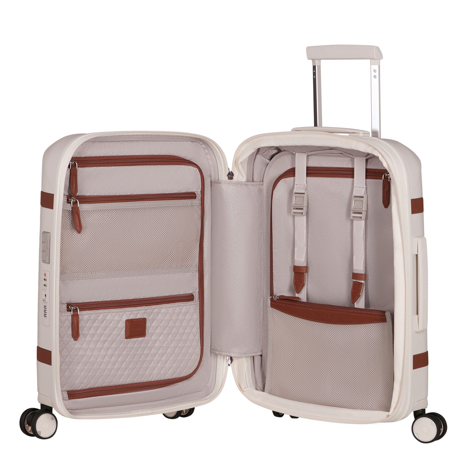 Samsonite 4-Rad Trolley 55/20 erweiterbar Image Ivory Abbildung 6