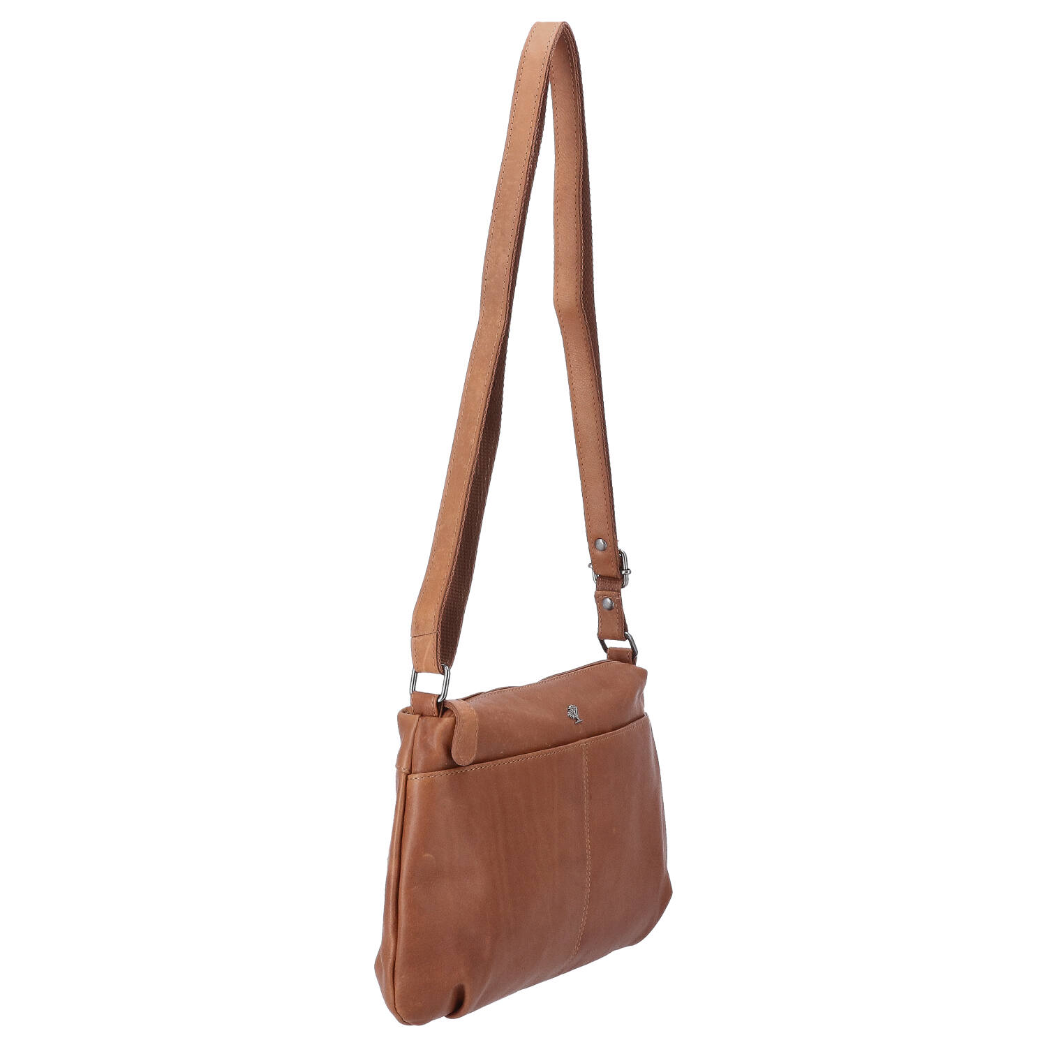 The Skandinavian Brand Leder Umhängetasche - Cognac Abbildung 5
