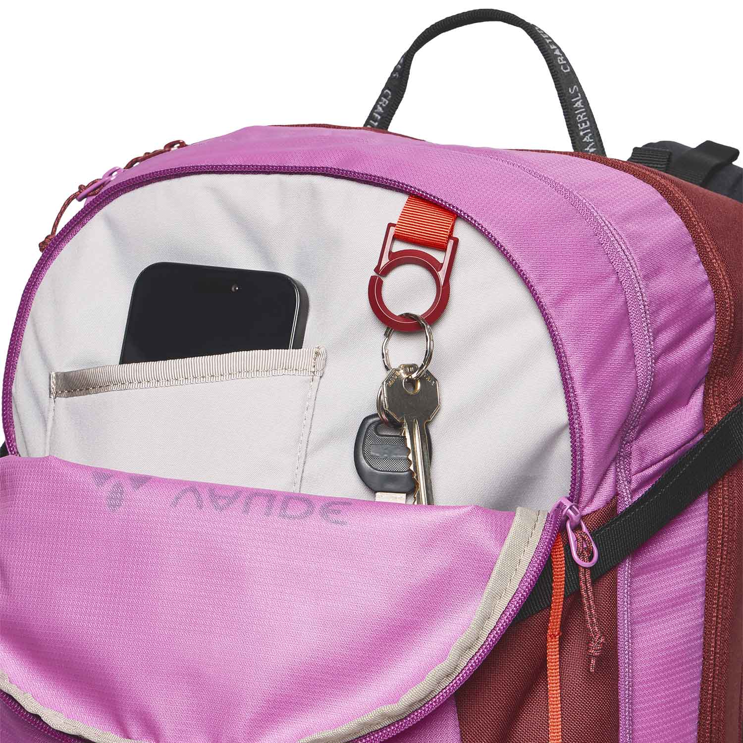 Vaude Wanderrucksack WoWizard 22+4 magenta Abbildung 6