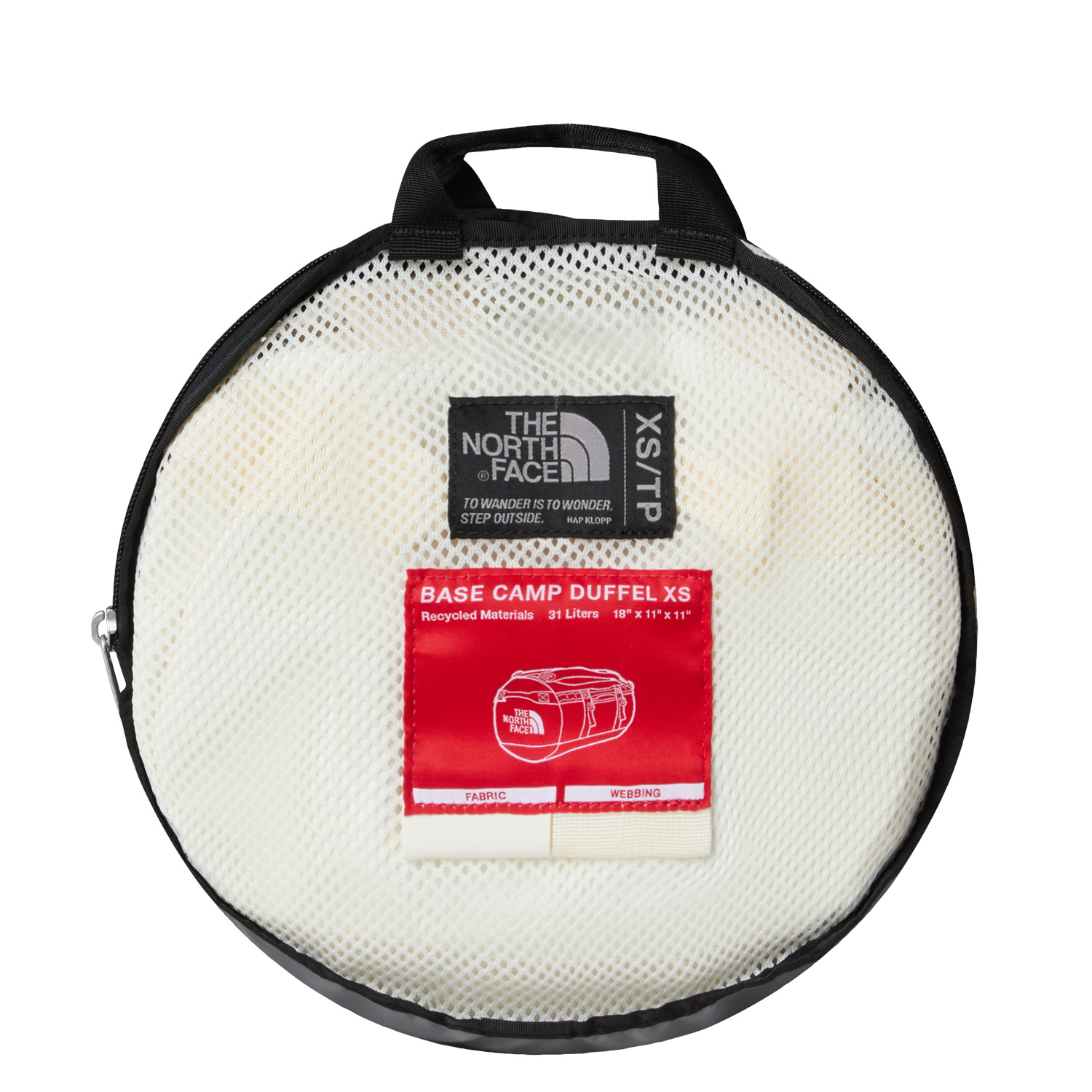 The North Face Reisetasche/Rucksack Base Camp Duffel XS White Dune-TNF White