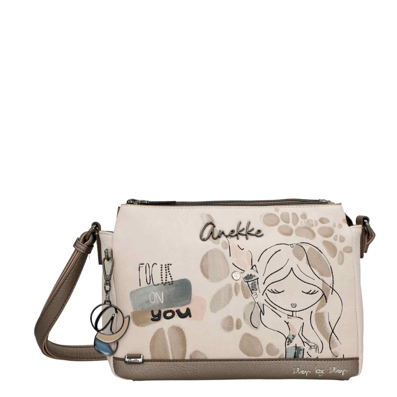 Anekke Damen Umhängetasche Bolso Bandolera multicolour Abbildung 1