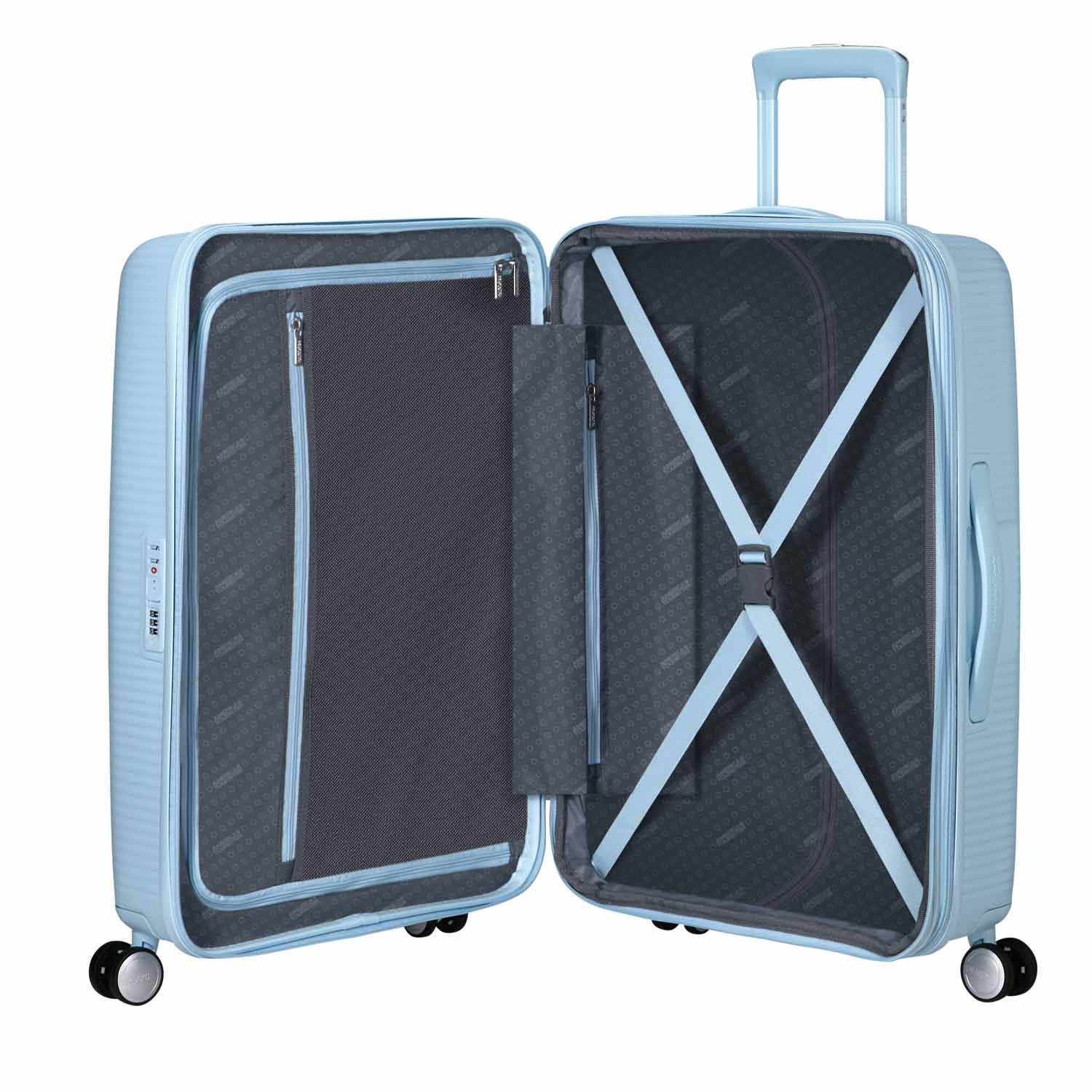 American Tourister SPINNER 67/24 TSA EXP Soundbox pastel blue Abbildung 3