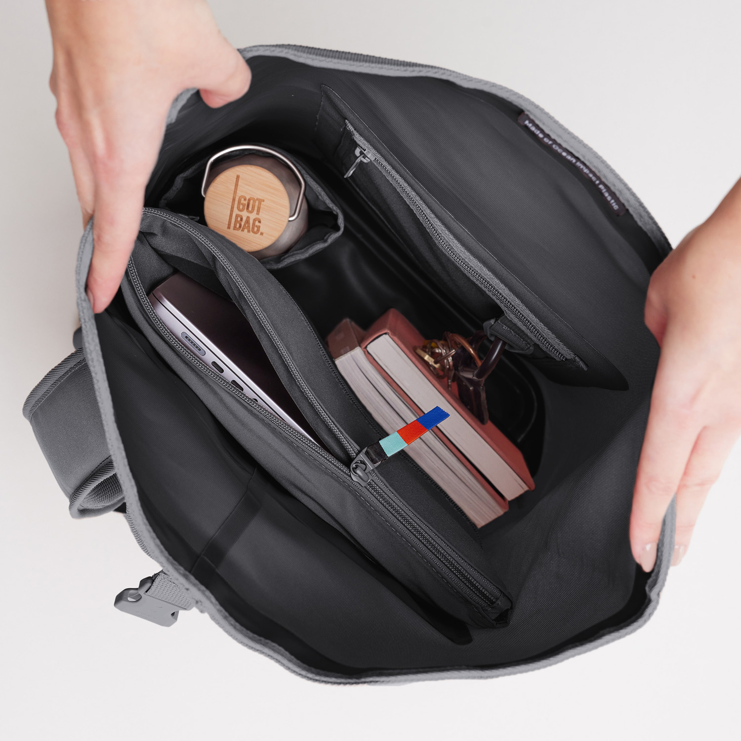 Got Bag Rucksack Rolltop 2.0 shark Abbildung 9