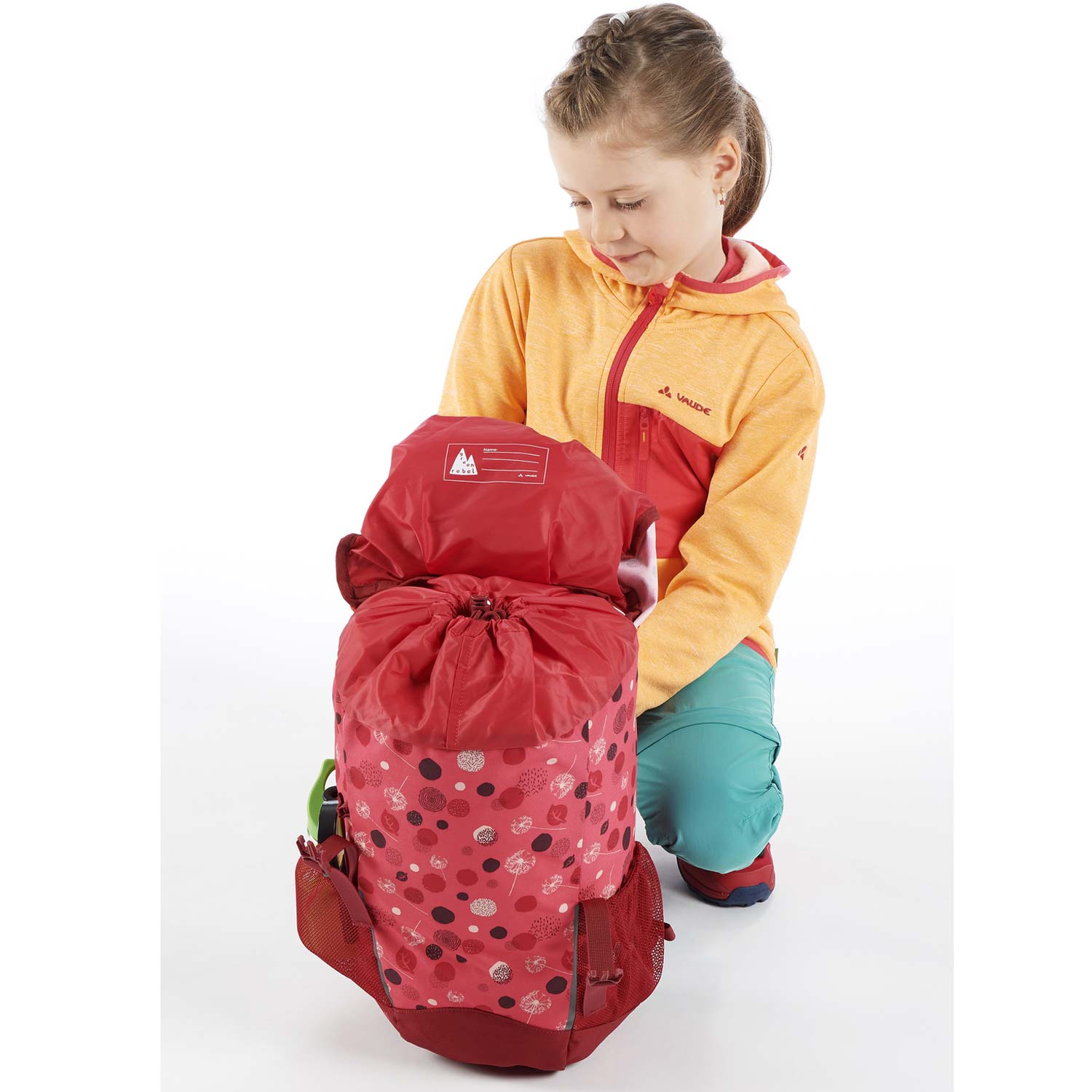 Vaude Kinderrucksack Puck 14 bright pink/cranberry Abbildung 4