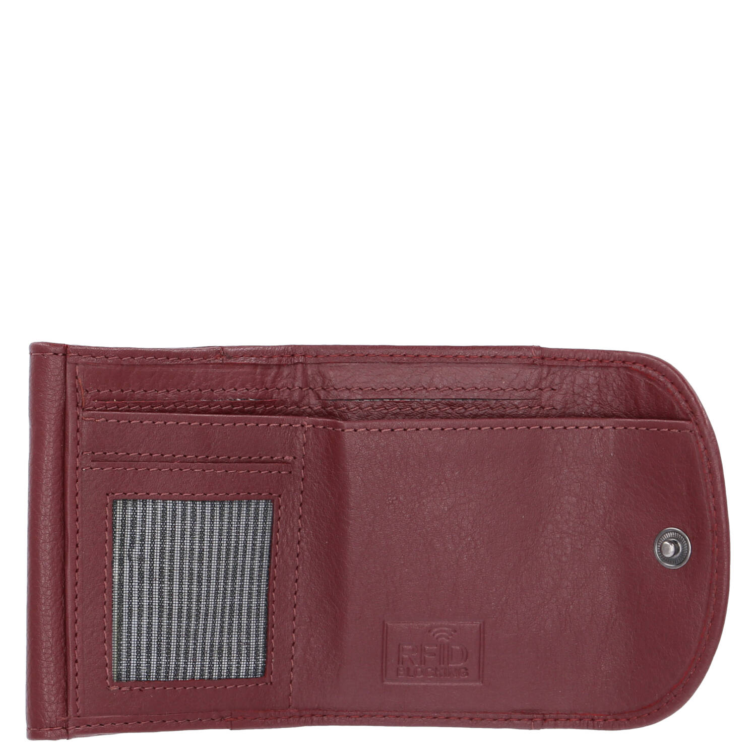 The Skandinavian Brand Leder Geldbörse Mini  rot Abbildung 3