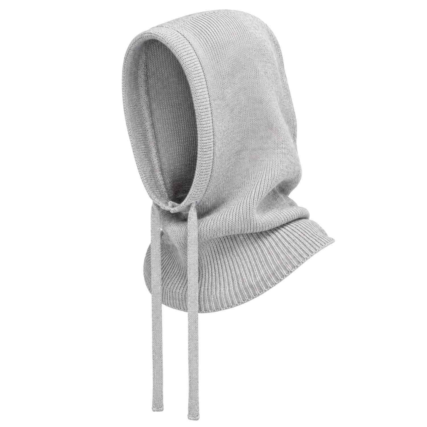 Cashmera Winter Damen Kapuze Mit Kragen - l.grey Abbildung 1