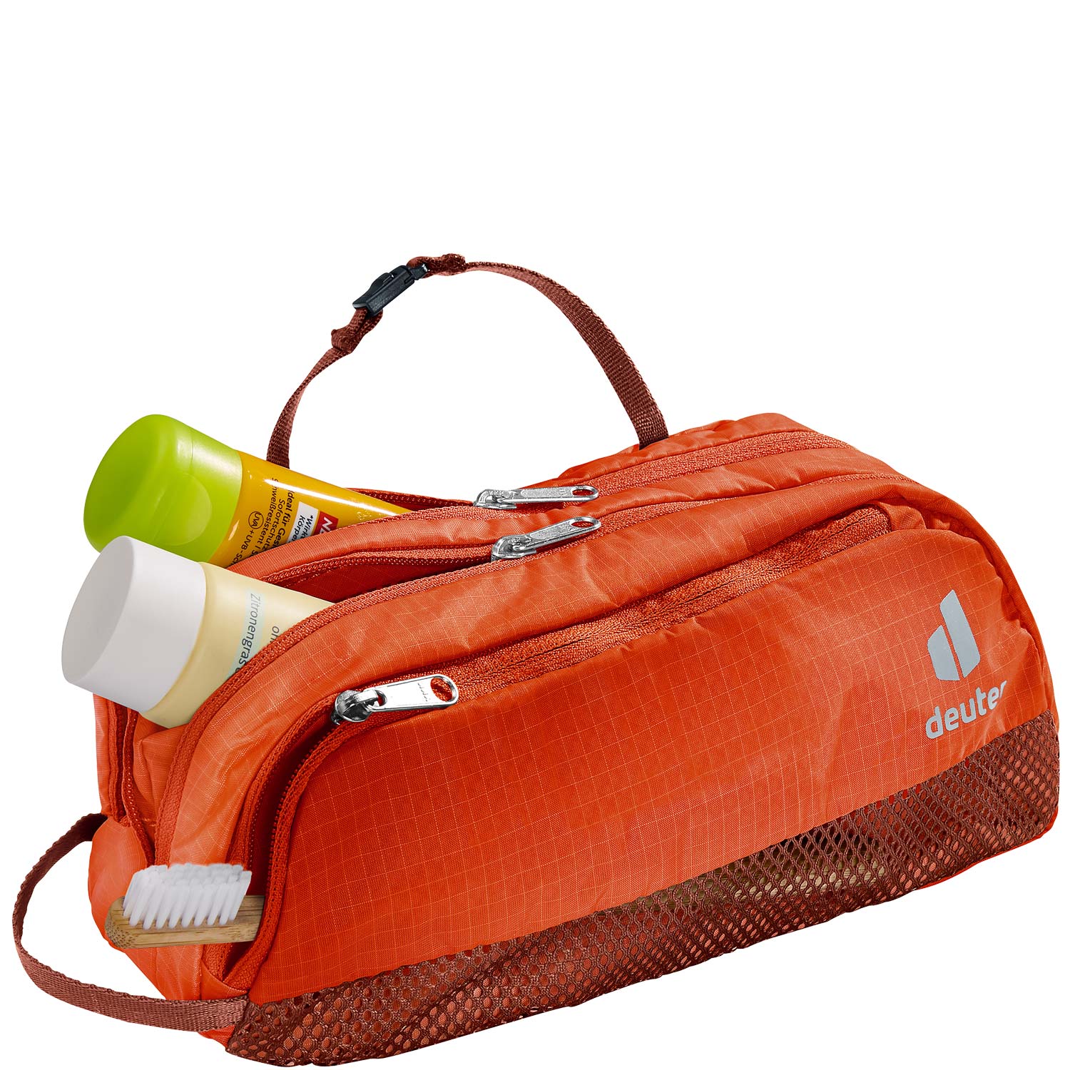 Deuter Reise Waschtasche Wash Bag Tour III papaya-redwood Abbildung 2