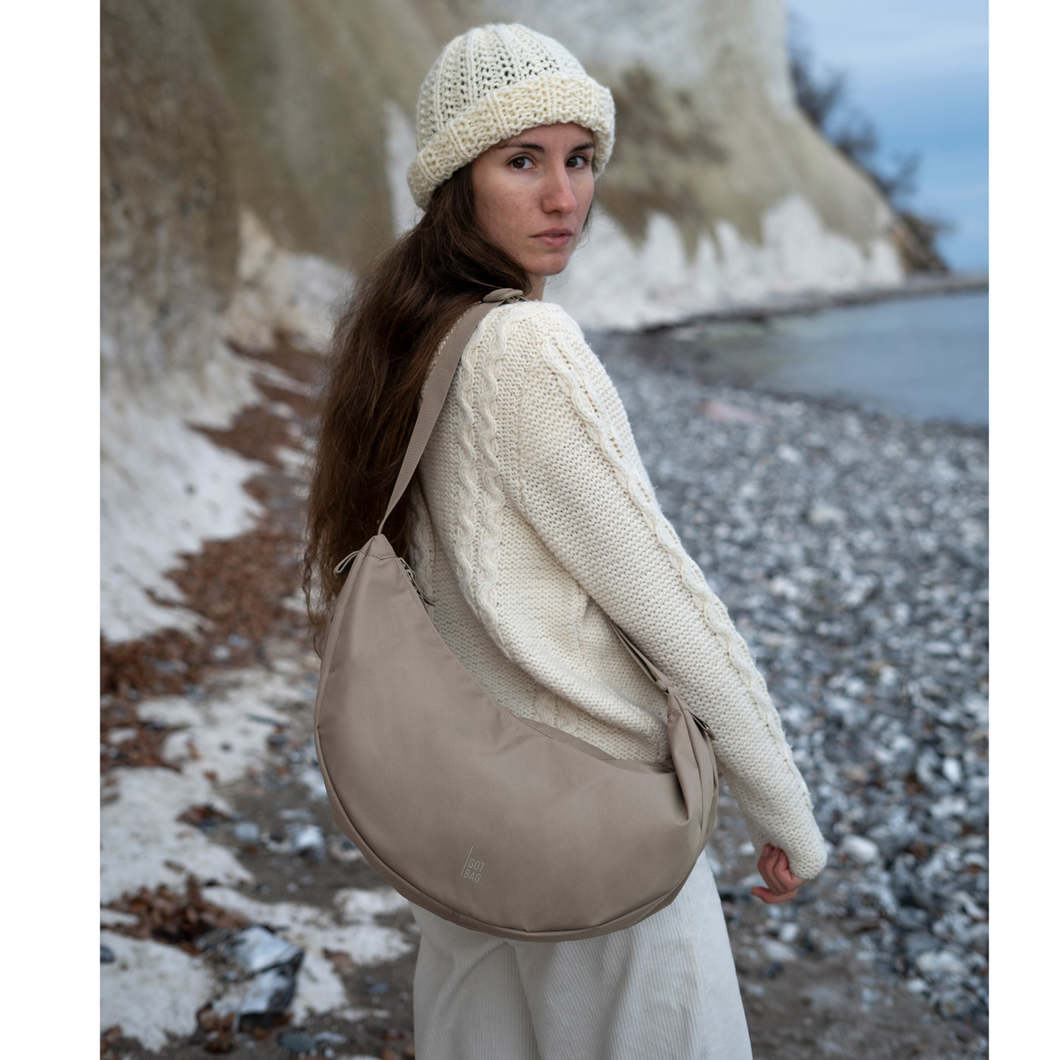Got Bag Umhängetasche / Crossbody Moon Bag Large seal Abbildung 2