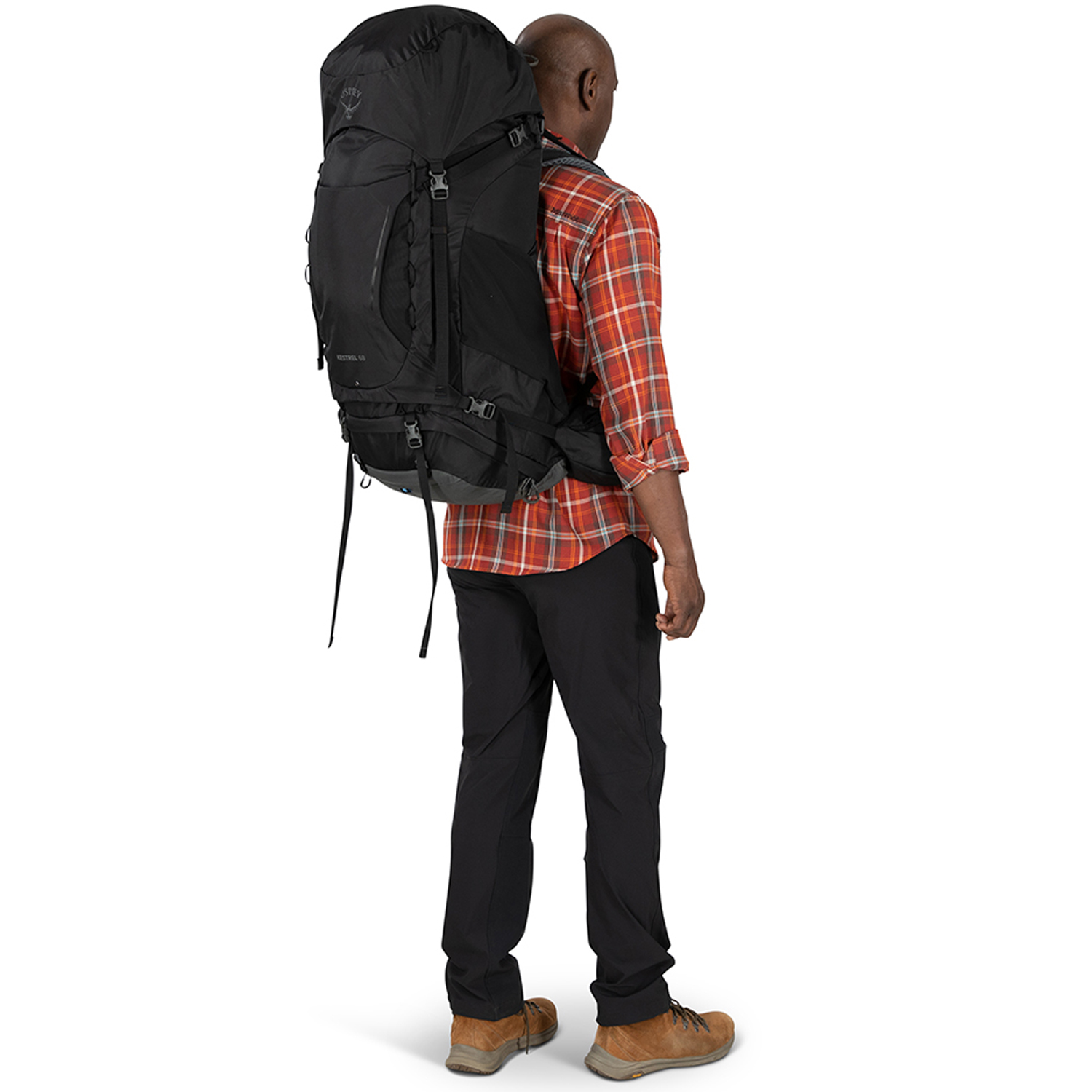 OSPREY Trekking/Wanderrucksack L/XL Kestrel 68 Black Abbildung 9